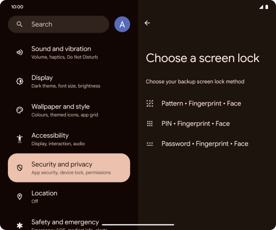 Press the required phone lock code and follow the instructions on the screen to create an additional phone lock code. Press the required phone lock code and follow the instructions on the screen to create an additional phone lock code.