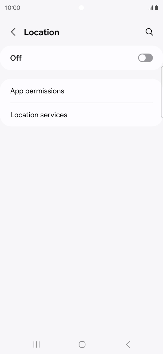 Press the indicator to turn the function on or off. Press the indicator to turn the function on or off.