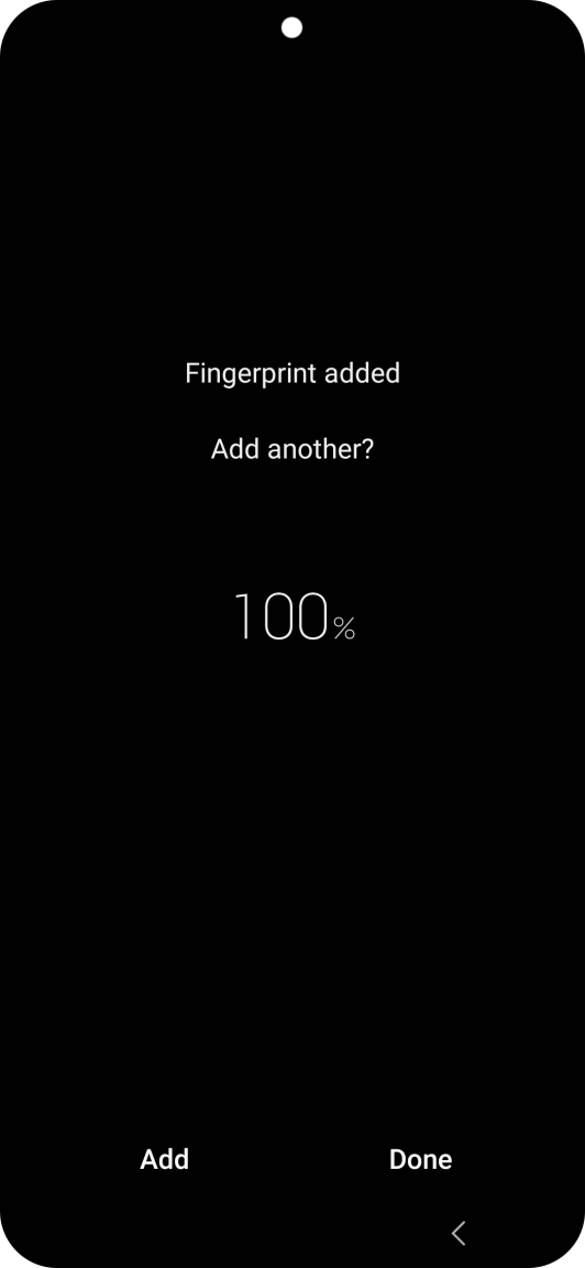 Press Done. Press Done.