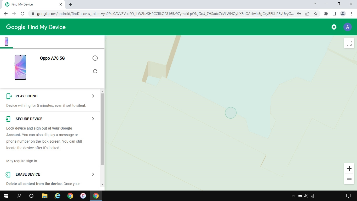 Click the required device. Click the required device.