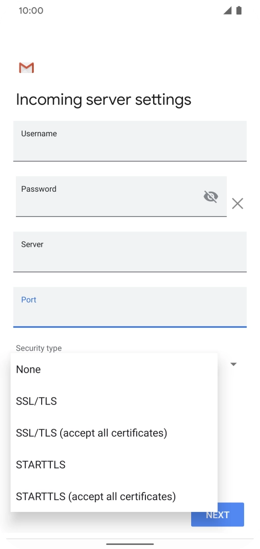 Press None to turn off the function. Press None to turn off the function.