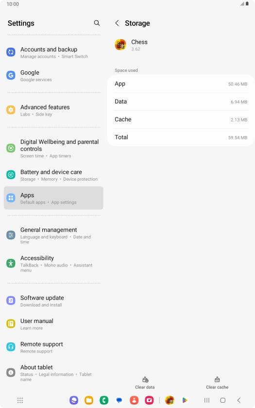 Press Clear cache. Press Clear cache.