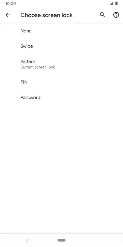 Press None. Press None.