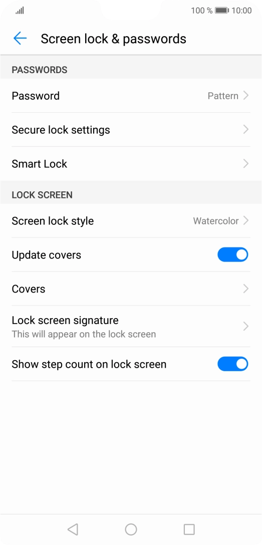Press Password. Press Password.