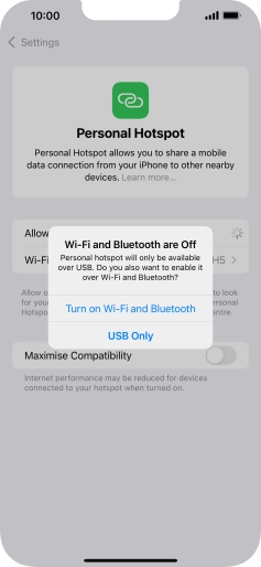 If Wi-Fi is turned off, press Turn on Wi-Fi and Bluetooth. If Wi-Fi is turned off, press Turn on Wi-Fi and Bluetooth.