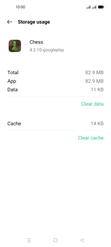 Press Clear cache. Press Clear cache.