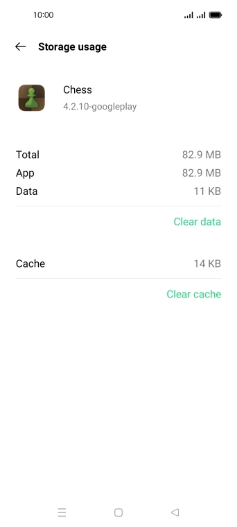 Press Clear cache. Press Clear cache.