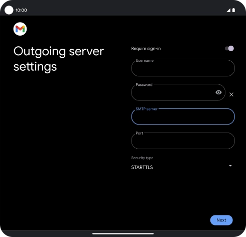 Press the field below Press the field below