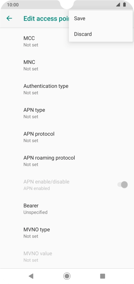 Press Save. Press Save.