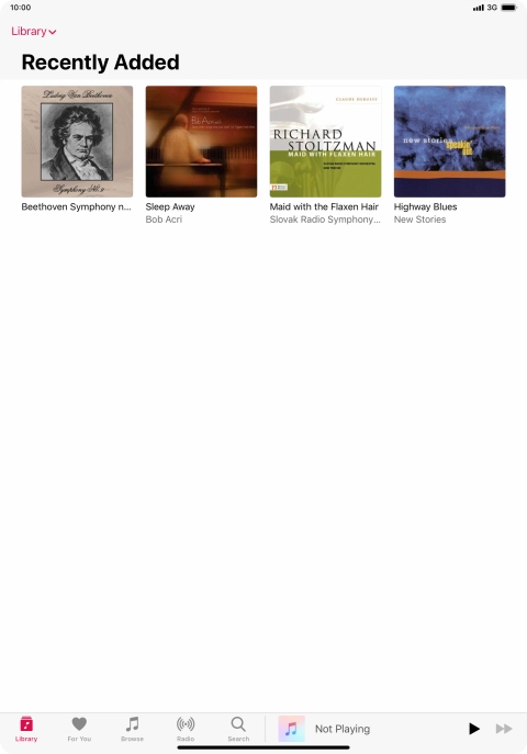 Press the drop down list. Press the drop down list.