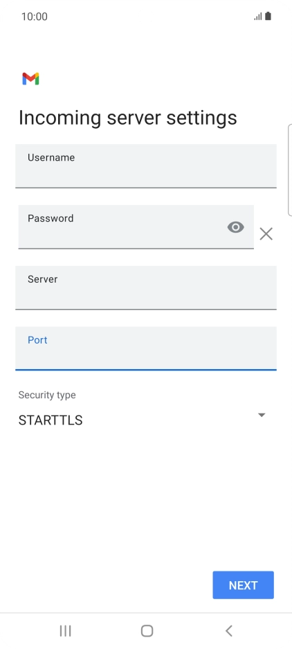Press the drop down list below Press the drop down list below