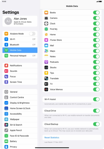 Press the indicator next to Press the indicator next to