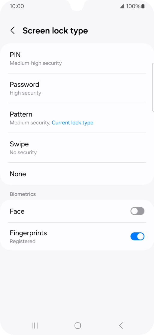 Press None. Press None.