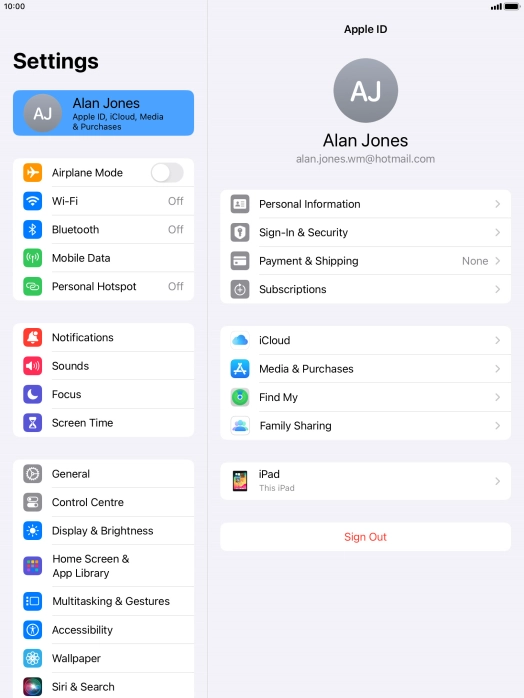 Press the Home key to return to the home screen. Press the Home key to return to the home screen.