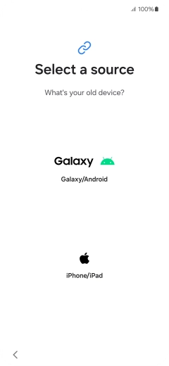 Press the required setting and follow the instructions on the screen to transfer the content from another phone. Press the required setting and follow the instructions on the screen to transfer the content from another phone.