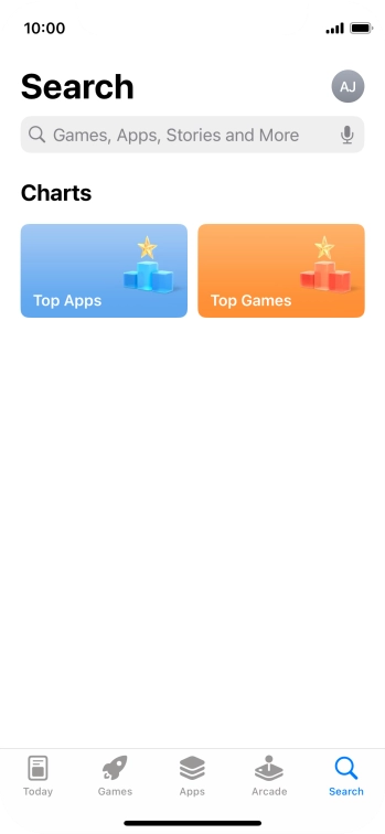 Press the search field and key in the name or subject of the required app. Press the search field and key in the name or subject of the required app.