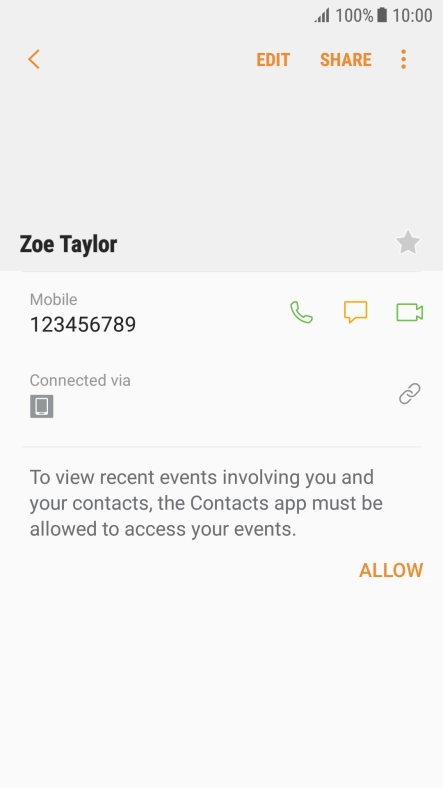 Press the Home key to return to the home screen. Press the Home key to return to the home screen.