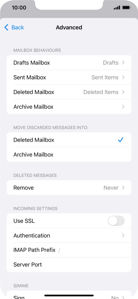 Press the indicator next to Press the indicator next to