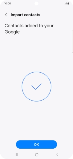 Press OK. Press OK.
