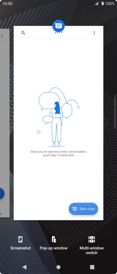 To end one running application, slide your finger upwards on the required application. To end one running application, slide your finger upwards on the required application.