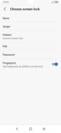 Press None. Press None.