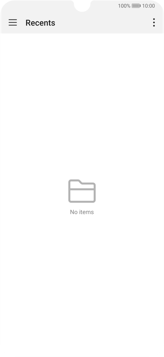 Slide your finger right starting from the left side of the screen. Slide your finger right starting from the left side of the screen.