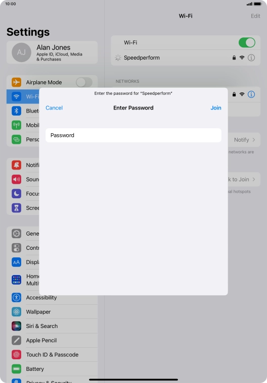 Press Join. Press Join.