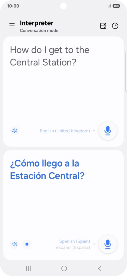 Follow the instructions on the screen to select the required language settings and use the function. Follow the instructions on the screen to select the required language settings and use the function.