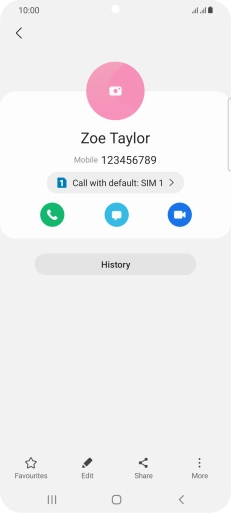 Press the Home key to return to the home screen. Press the Home key to return to the home screen.