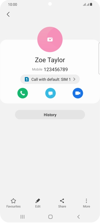 Press the Home key to return to the home screen. Press the Home key to return to the home screen.