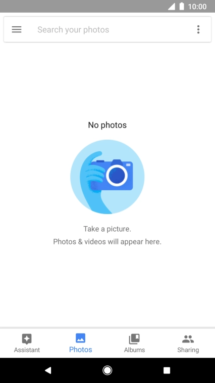 Press Albums and go to the required folder. Press Albums and go to the required folder.
