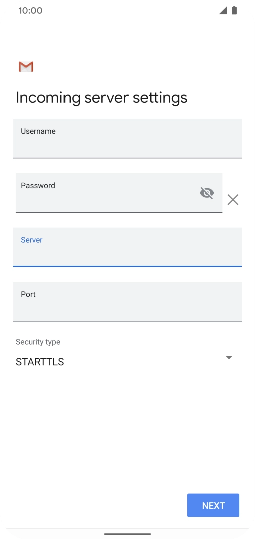 Press the field below Press the field below