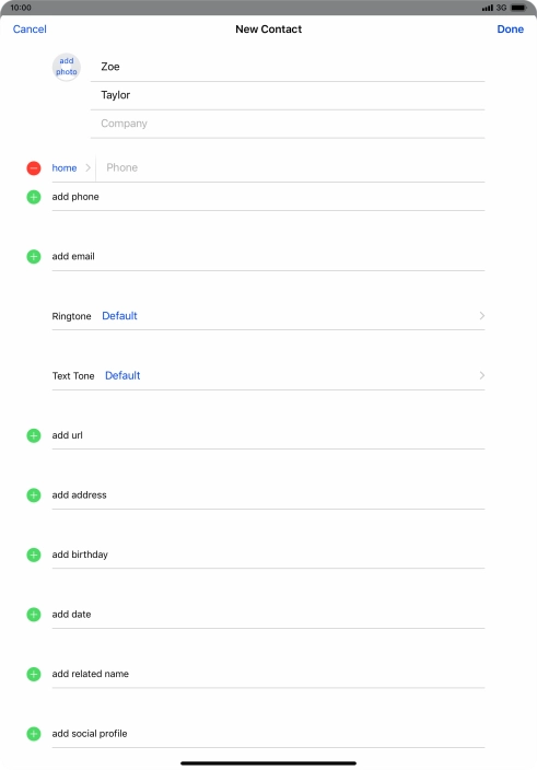 Press Phone and key in the required phone number. Press Phone and key in the required phone number.