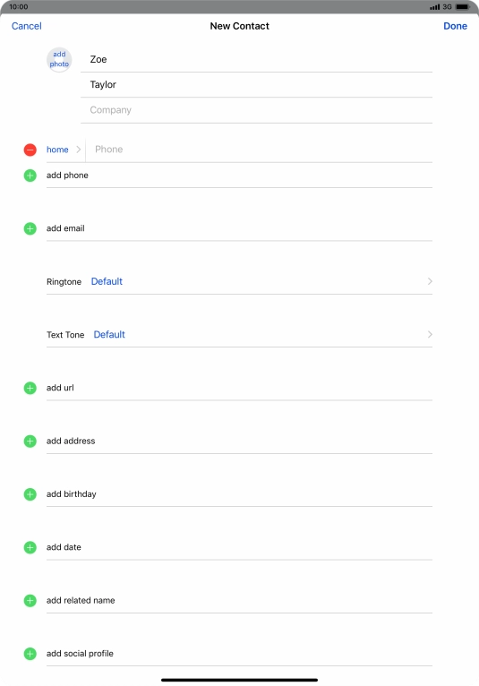 Press Phone and key in the required phone number. Press Phone and key in the required phone number.