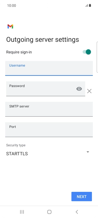 Press the field below Press the field below