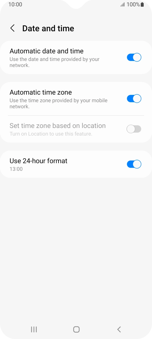 Press the Home key to return to the home screen. Press the Home key to return to the home screen.
