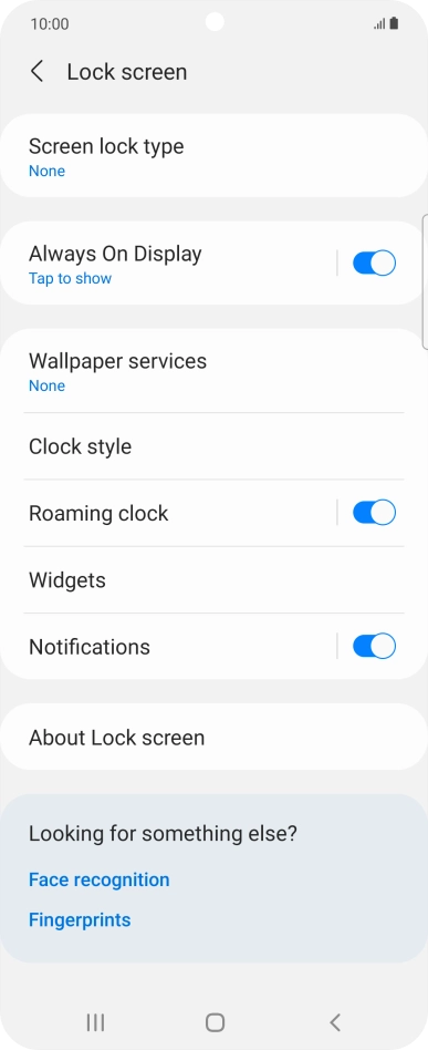 Press the Home key to return to the home screen. Press the Home key to return to the home screen.
