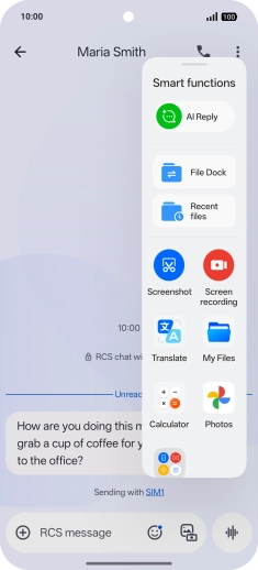 Press AI Reply. Press AI Reply.