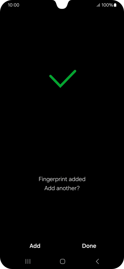 Press Done. Press Done.