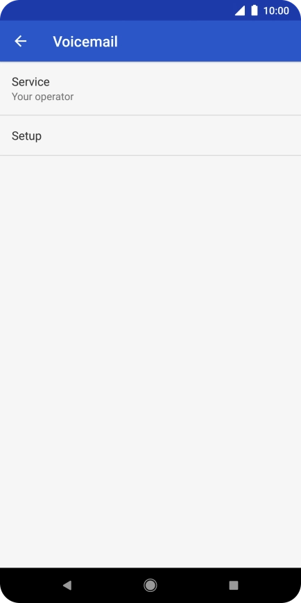 Press Setup. Press Setup.