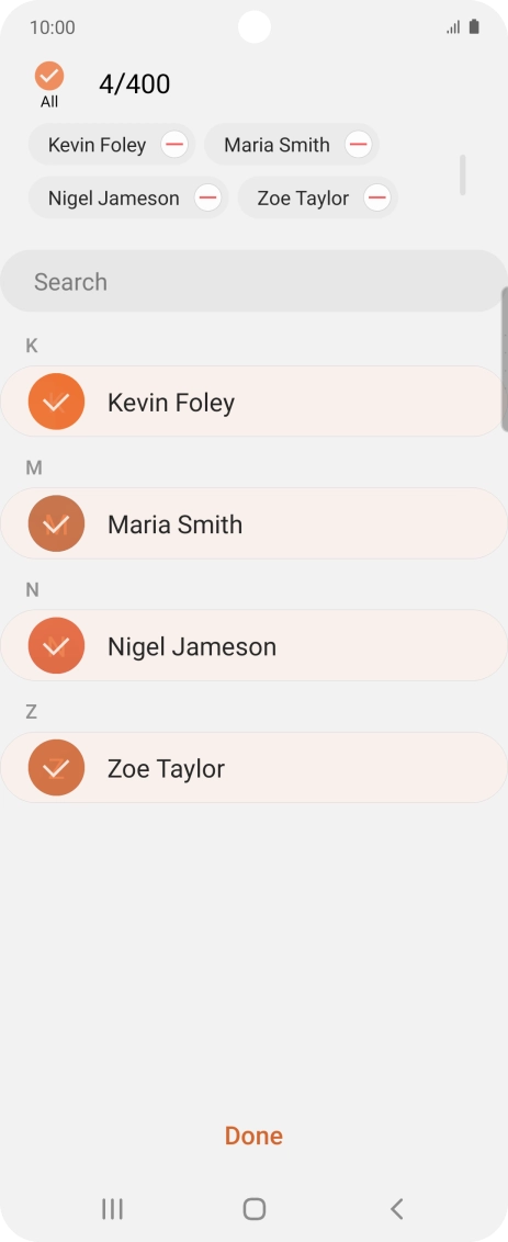 Press Done. Press Done.