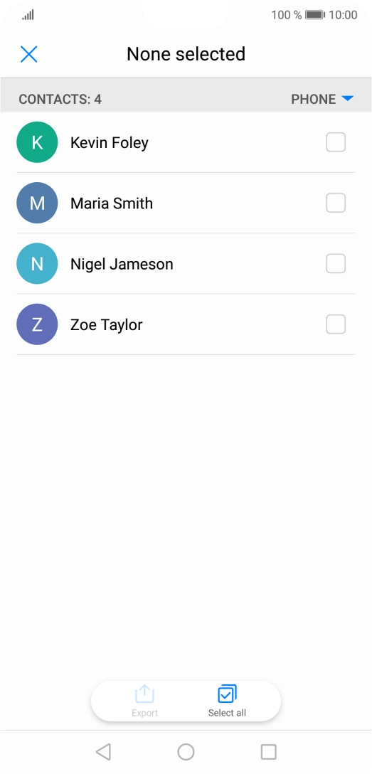 Press Select all. Press Select all.