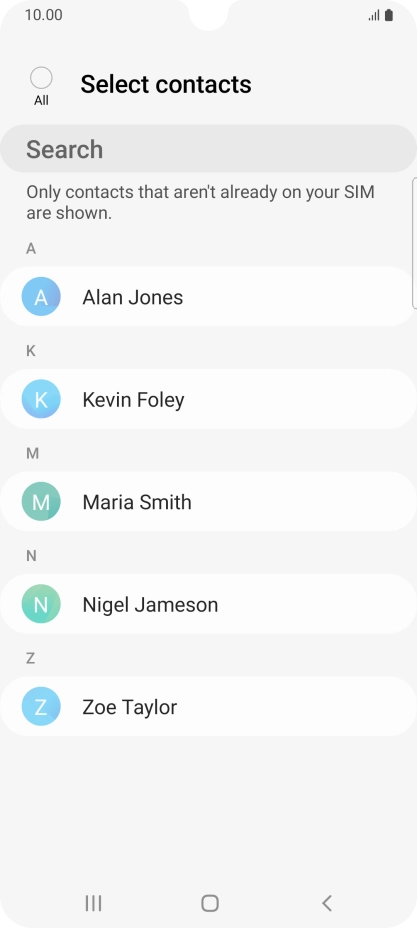 Press the field above Press the field above