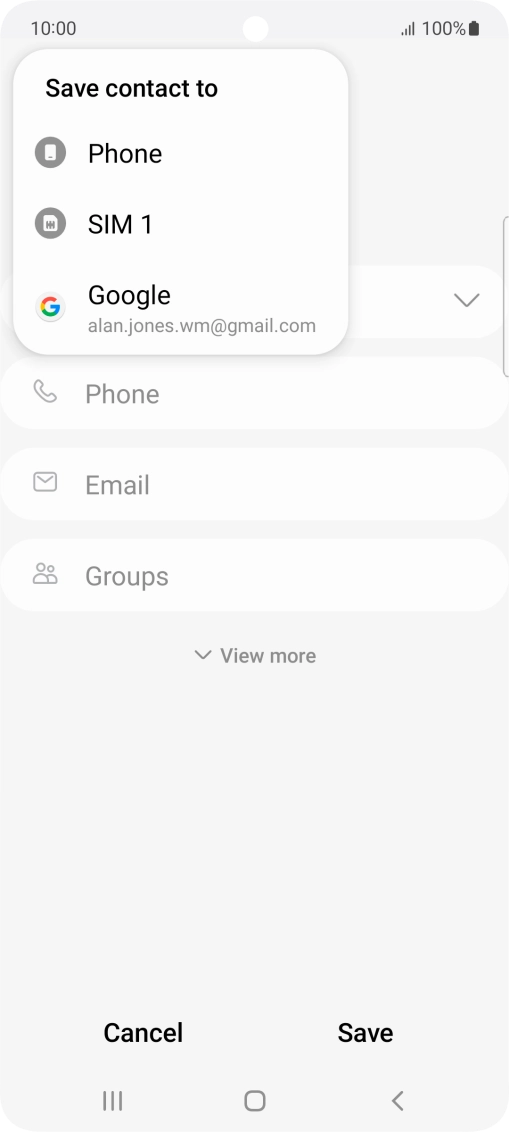 Press Phone. Press Phone.