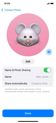 Press the indicator next to Press the indicator next to
