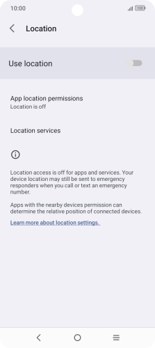 Press the indicator next to Press the indicator next to