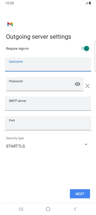 Press the field below Press the field below