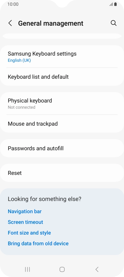 Press Reset. Press Reset.