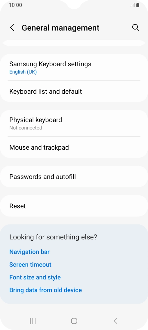 Press Reset. Press Reset.