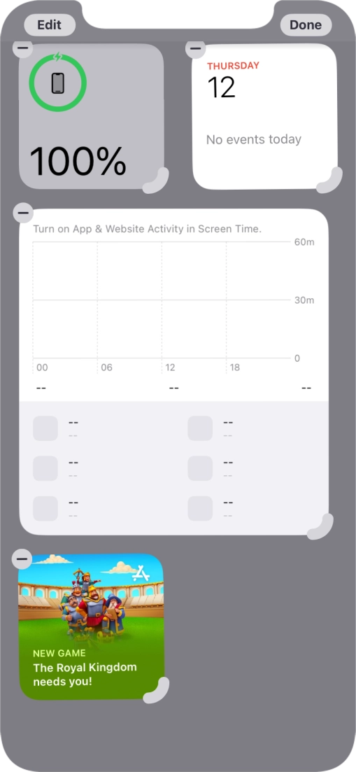 Press Done. Press Done.